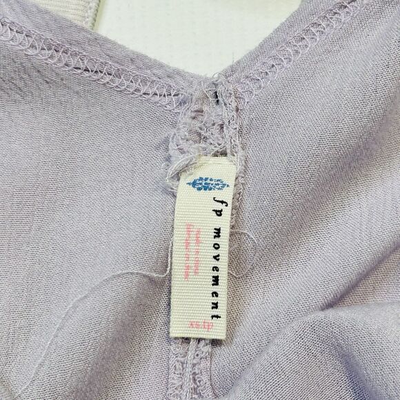 Free People Movement Jumpsuit Size XS Dancin Till Dawn Lavender Purple - Picture 11 of 16